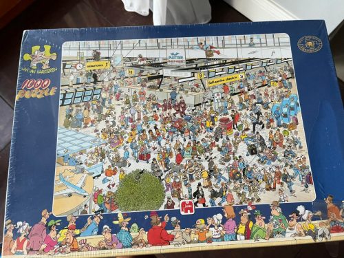  Jumbo puzzle Jan Van Haasteren indulási csarnok 1000