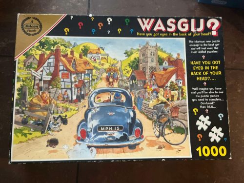  Falcon Wasgij Sunday Drivers G. Thompson 1000 puzzle