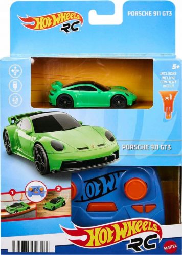  HOT WHEELS CAR 1:64 RC PORSCHE 911 távirányítóval