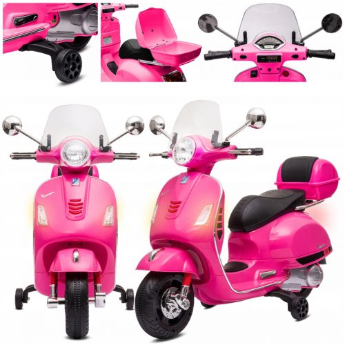  Babalovas Vespa robogó akkumulátorral, MP3 microSD Sun Baby tokkal