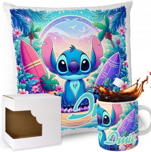  LILO ÉS STICH ANGYAL OHANA DISNEY PÁRNA BÖRÉS KÉSZLET GYEREKAJÁNDÉK Y4