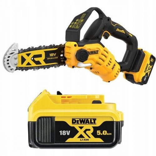  DEWALT LÁNCfűrész 18V DCMPS520P1 20cm 1x5.0Ah ÁGFŰRÉSZ