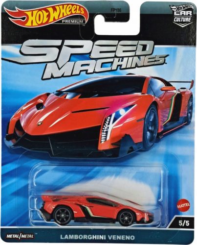  Hot Wheels Premium LAMBORGHINI VENENO SPEED HKC41