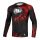  Férfi hosszú ujjú rashguard Pitbull Rashguard Blood Dog II fekete XXL