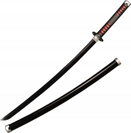  Warrior kard összecsukható fekete rózsaszín katana összecsukható visszahúzható 105cm 1 db