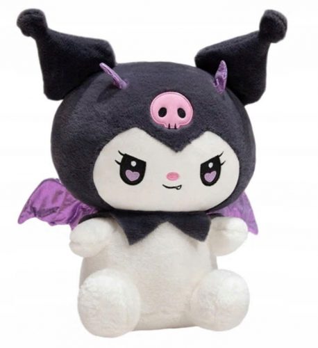  Hello Kitty Sanrio KUROMI MASCOT plüssjáték NAGY bújós játék 35 cm