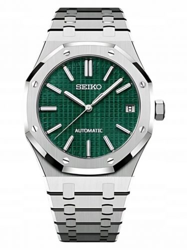  SEIKOMOD ROYAL OAK GREEN FÉRFI ÓRA