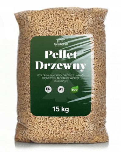  6mm Prémium pellet, minősített 100% fenyő, Üzemanyag 975kg