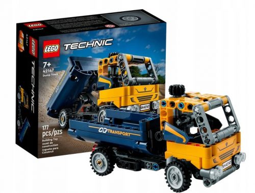  LEGO TECHNIC KÖLCSÖK 2AZ 1-BEN KÖRNYEZETTŐ KOMTOR 42147 AJÁNDÉK GYERMEKEKNEK