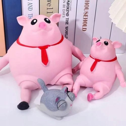  ANTI-STRESS SQUISHY JÁTÉK SQUISHY PIG - Nagy