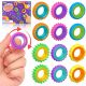  Fidget Toys érzékelő gyűrűk gyerekeknek: 12db Finger Spinner gyűrűk