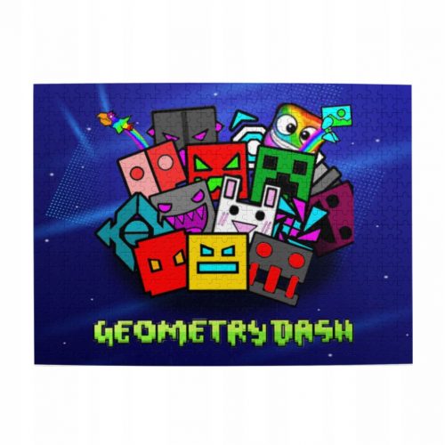  Geometry Dash 1000 db fa puzzle