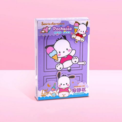  Sanrio Hello Kitty Quiet Book Anime My Melody Cinnamoroll DIY Decompress To