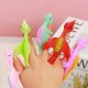  1-4db Creative Finger Catapult Dinosaur Slingshot ragadós fali játékok Adu számára