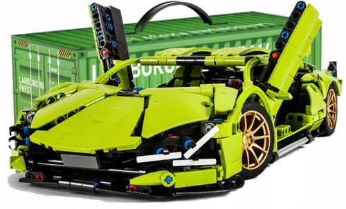  Autó Modell LAMBO 36cm TECHNIC Építőelemek Autó 1:14 szett