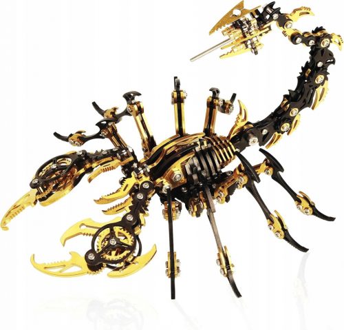  3D fém puzzle Skorpion 3D fém modellek készletei saját készítéshez