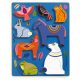  DJECO Totem Animals puzzle 8 darab