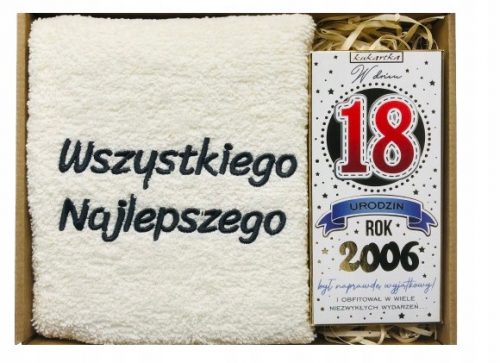  Születésnapi ajándék 18-99 készlet