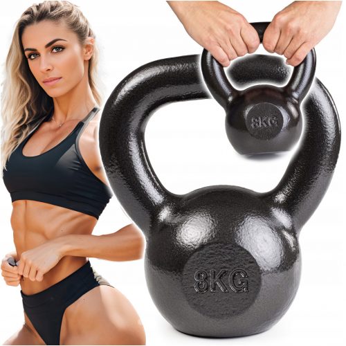  Kettlebelle Pretorians 8 kg fekete