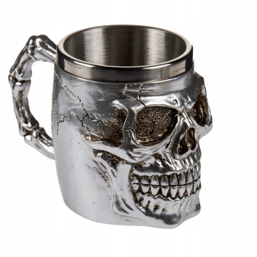  MUG SKULL SKULL 3D fogantyú BONES motívum minta A