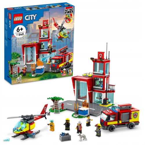 LEGO City 60320 tűzoltóállomás