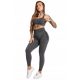  GYM GLAMOUR LEGGINGS MELANGE SÖTÉTSZÜRKE SZÜRKE XS