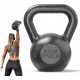  Masszív öntöttvas Kettlebell PROIRON 8 kg Fekete 1 db.