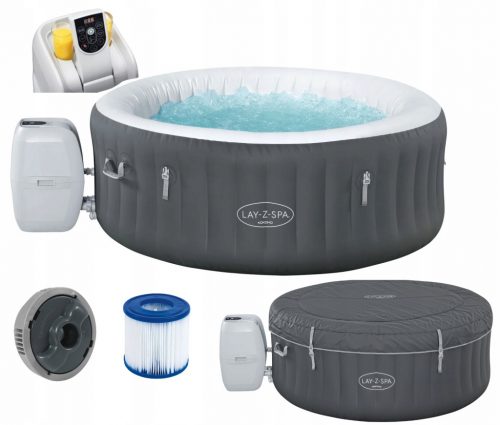  Bestway Lay-Z-Spa hidromasszázs medence Kokomo 180 x 66 4 fő Wifi 60171