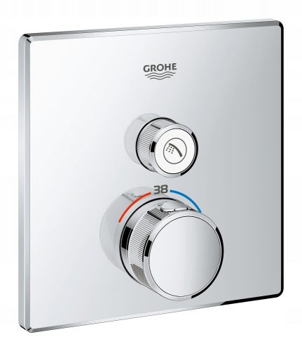  Grohtherm SmartControl króm falra szerelhető csap GROHE 29123000