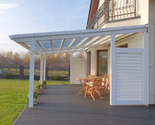  Pergola tetőfedés a teraszra