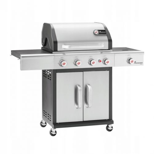  Gázgrill - faszén LANDMANN TRITON maxX PTS 4.1 INOX! - 13850