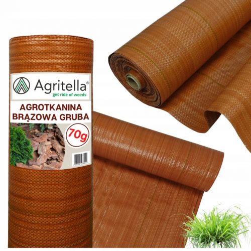  Mezőgazdasági mulcsozó szövet (gyomirtó) barna 320 x 10000 cm 70 g/m²