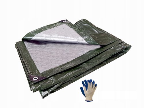 Ponyva - 4x6 Tarpaulin 2x zsír 130 g/m2 fagy -rezisztens