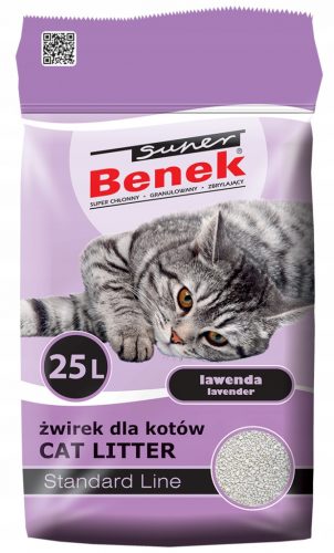  Super Benek Lawenda 25L Lila macskaalom + EBOOK