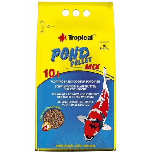  Tropical Pond Pellet Mix haleledel 10 l