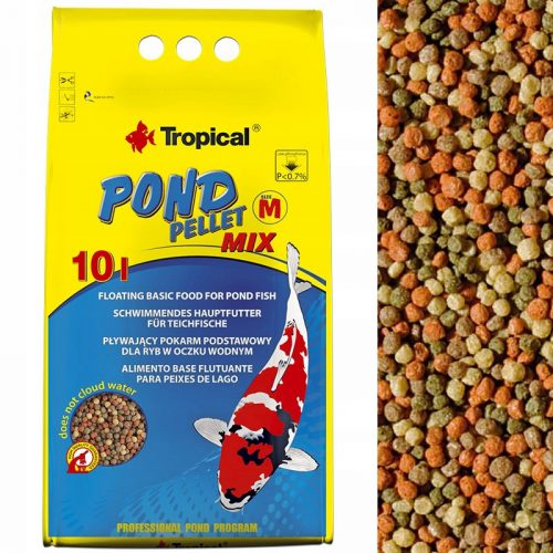  Tropical Pond Pellet granulátum halaknak 1,1 kg 10 l