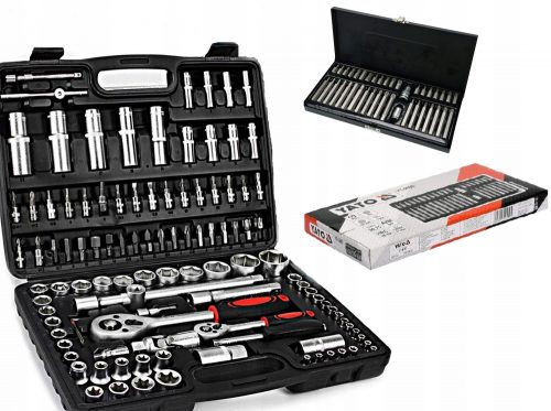 Szerszámkészletek - Set 108 EL Keys Socket Keys+ 40 Torx Yato