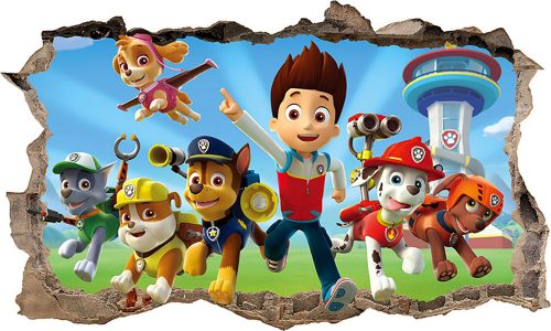 Falmatricák - Paw Patrol 3D Xxl+ posztermatrica