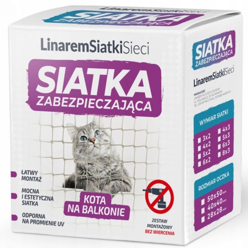  Biztonsági háló Linarem SiatkiSieci 4 mx 3 m bézs