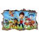 Falmatricák - Paw Patrol falmatrica 47x77 cm, többszínű