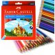  Faber-Castell ceruza zsírkréta 48 db + LYRA radír Multicolor 1 db.