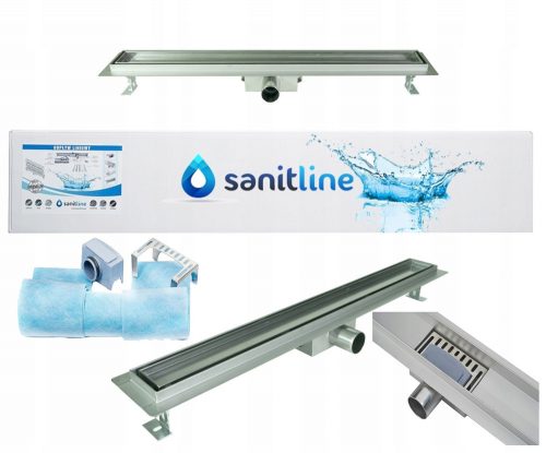 Sanitline lineáris kötél 70 cm üveg edzett PL