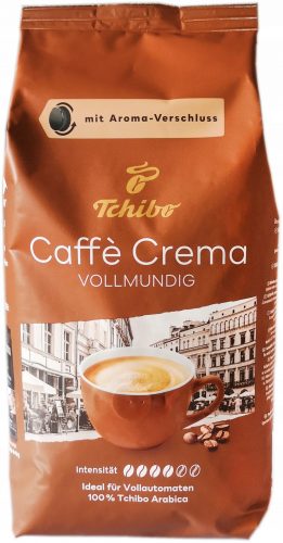 CREMA Vollmundig Tchibo kávécikk 1 kg