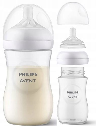 Bébiüveg - AVENT NATURAL BOTTLE 260 ml-es kólika elleni cumi