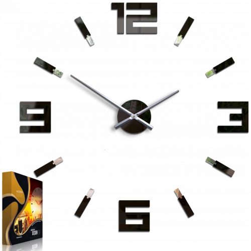  ModernClock falióra fekete 75cm