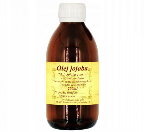  Jojoba olaj, finomítatlan, 200 ml