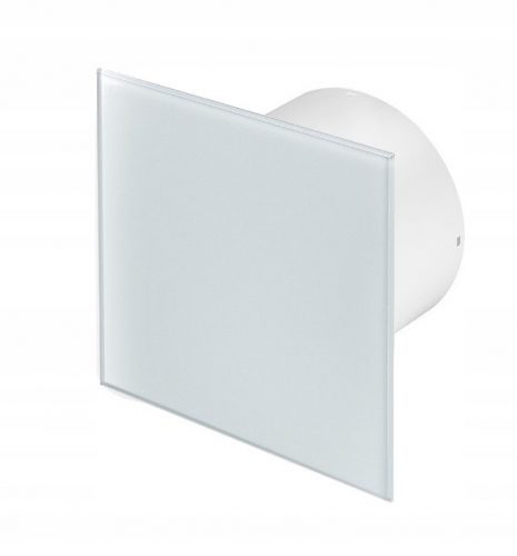 Fürdőszoba ventilátor - Fürdőszoba ventilátor White Glass Moisture C. 125mm
