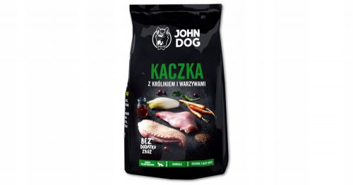 Száraz kutyaeledel - John Dog Karma Duck egy nyúl 3 kg +ingyenes