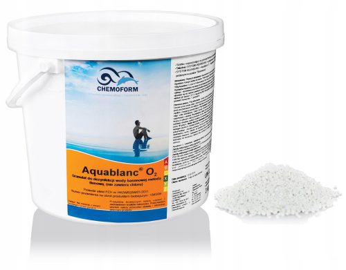 Medence kémia - Aktív oxigén az Aquablanc O2 kemoform medencékhez 5 kg