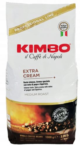 Kávé kávé kimbo extra krém 1 kg